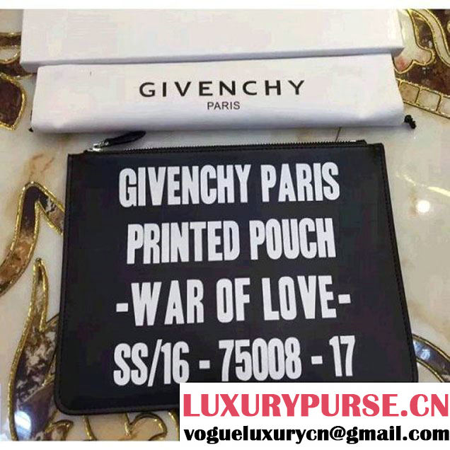 Givenchy Small Pouch Clutch Bag WAR OF LOVE 2016 (YS-6071562 )