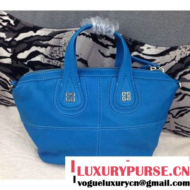 Givenchy Blue Mini Nightingale Lambskin Leather Bag (A96-1482 )