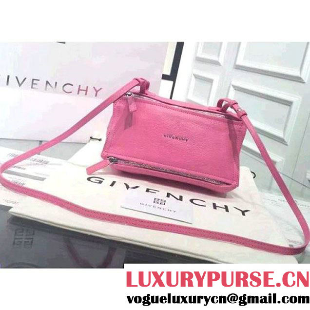 Givenchy mini pandora shoulder bag in Original Deerskin Pink (GAODE-082444 )