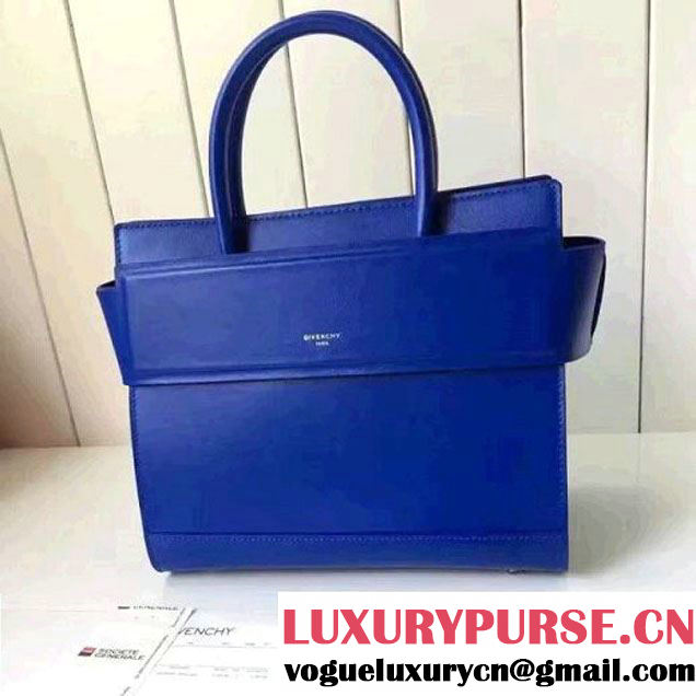 Givenchy Small Horizon Bag In Royal Blue Smooth Leather F/W 2016 (1A001-6080410 )