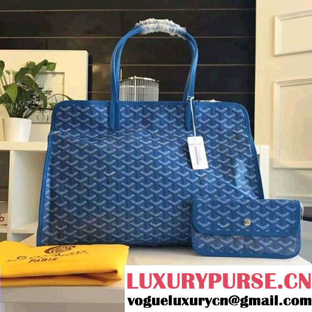 Goyard Sac Hardy Tote Bag PM Blue (1A171-6083031 )