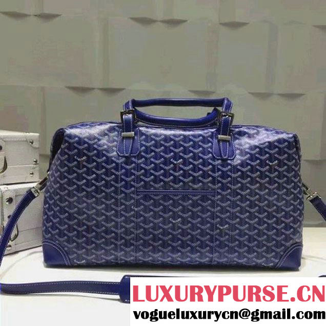 Goyard Boeing Travel Luggage Bag Blue (1A171-6090205 )