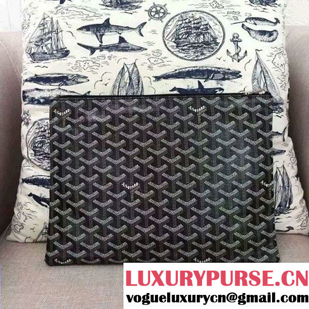 Goyard Small Zipped Pouch In Black (1A171-6090227 )