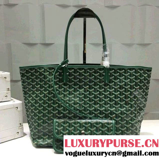 Goyard Medium/Large Shipping Tote Bag in Green (1a178-6061244 )