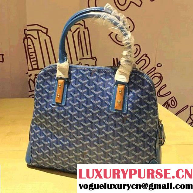 Goyard Top Handle Tote Bag Blue (1A171-6062719 )