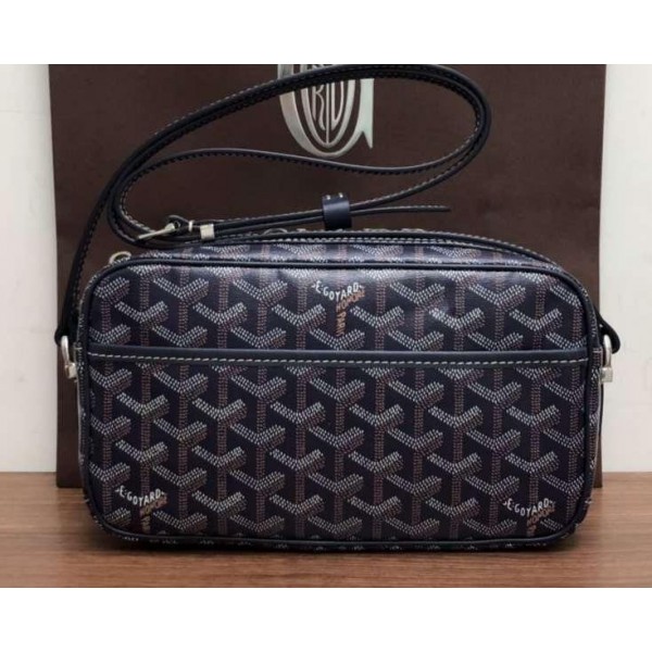 Goyard Camera Case Shoulder Bag Dark Blue