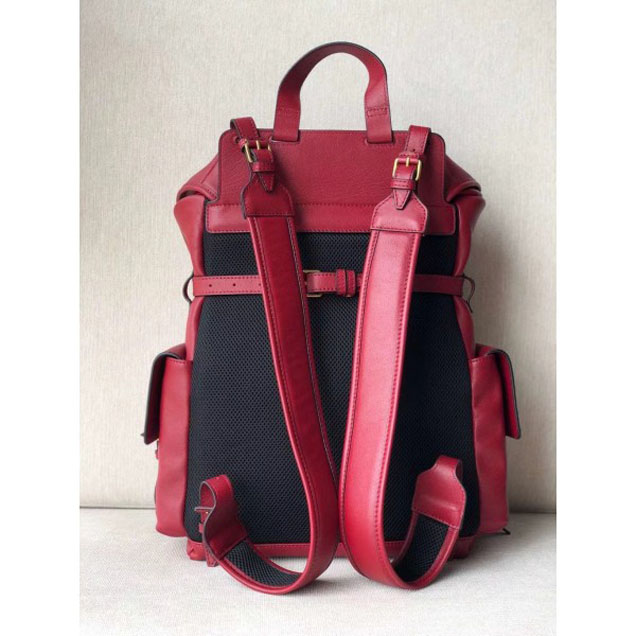 Gucci RE(BELLE) Leather Backpack Bag 526908 Red 2018