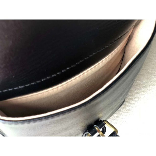 Gucci RE(BELLE) Leather Backpack Bag 526908 Black 2018