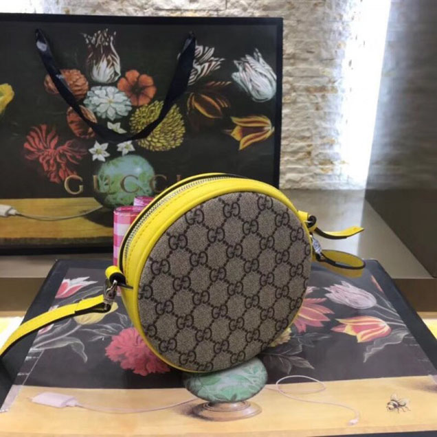 Gucci Children's Check Pink Bow GG Messenger Bag 478294 2018