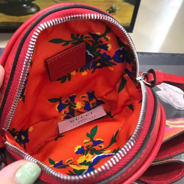 Gucci Children's Multicolor rainbow Bow GG Messenger Bag 478294 2018