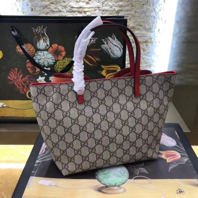 Gucci Children's GG Tote Bag 501804/410812 Multicolor Rainbow Bow 2018