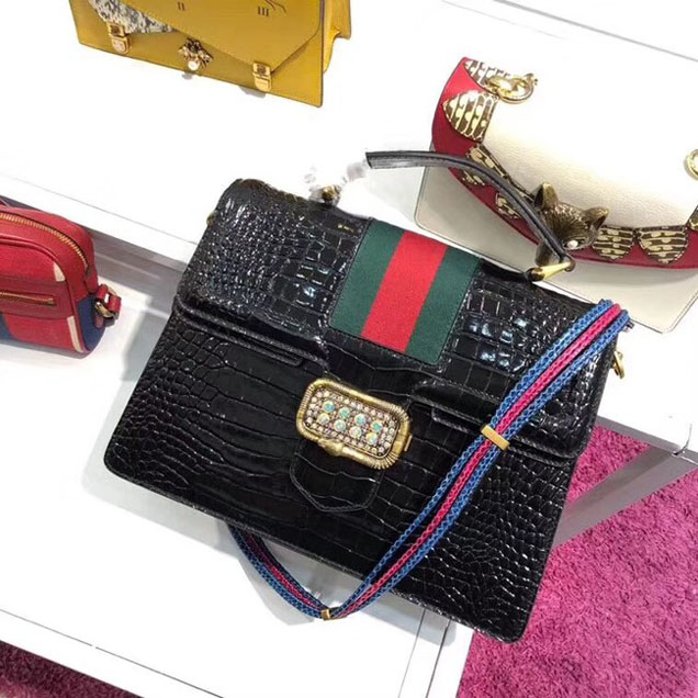 Gucci Medium top handle bag 513138 black