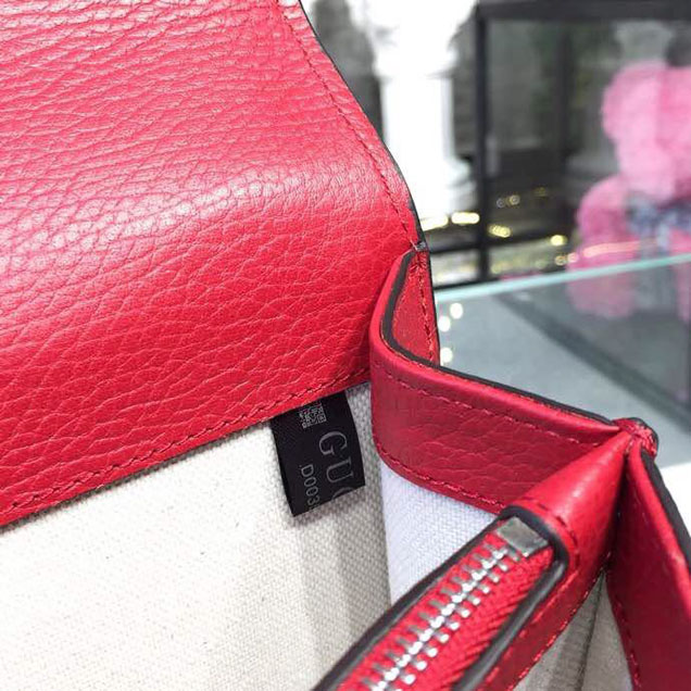 Gucci Dionysus Crystal Shoulder Bag 28cm 400249 Calfskin Leather Spring Summer 2018 Collection Red
