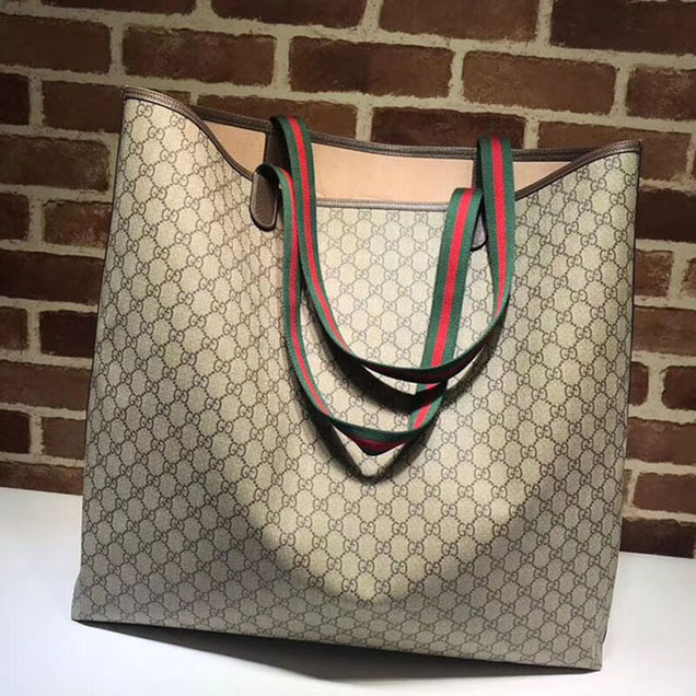 Gucci Grinding Original Leather Top Handle Shopping Bag 517418
