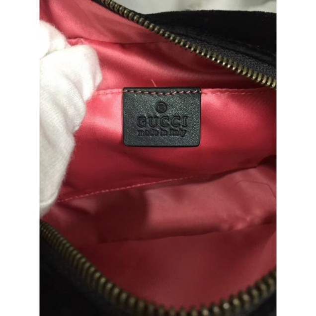 Gucci GG Marmont Chevron Shoulder Small Bag 447632 Crystal Embroidered Star 2018