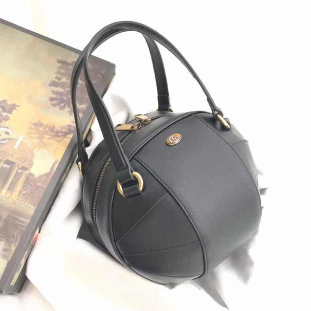 Gucci Basketball shaped tote bag 536110 black