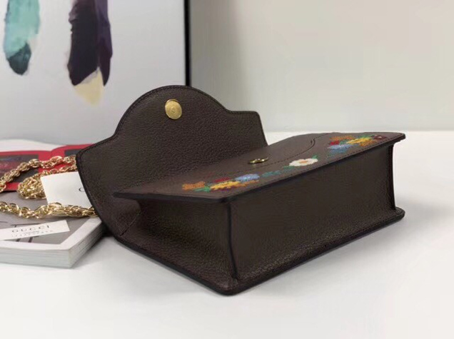 Gucci Dionysus GG original canvas super mini bag 499617 Chocolates