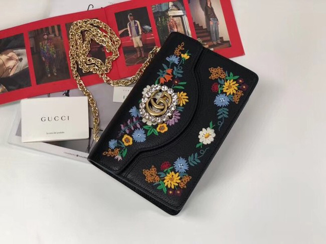 Gucci Dionysus GG original canvas super mini bag 499617 black