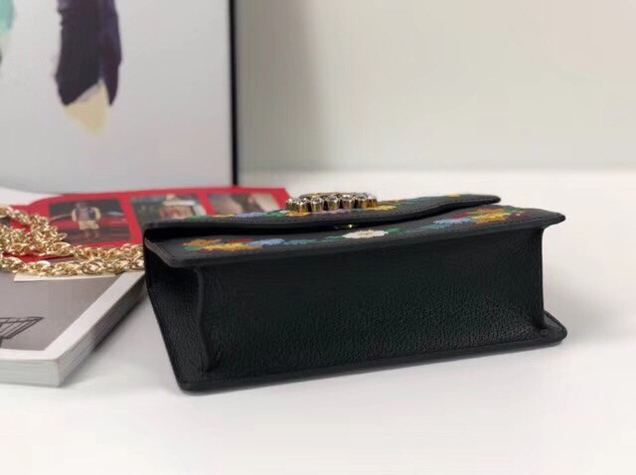 Gucci Dionysus GG original canvas super mini bag 499617 black
