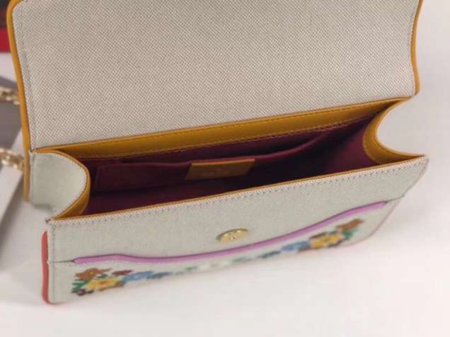 Gucci Dionysus GG original canvas super mini bag 499617 white