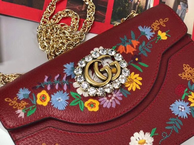 Gucci Dionysus GG original canvas super mini bag 499617 red
