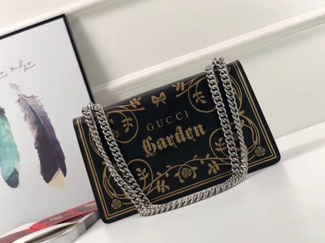 Gucci GG Dionysus small shoulder bag B400249 black