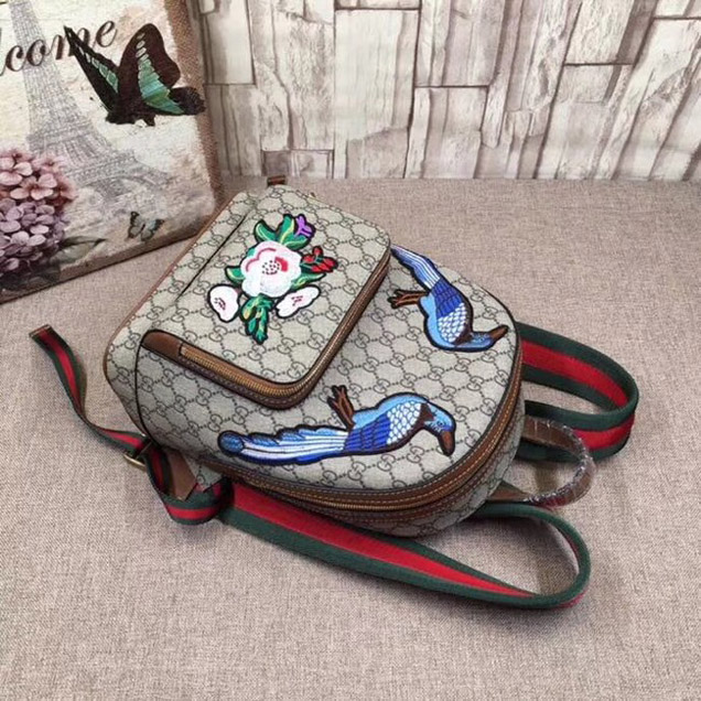 Gucci GG Supreme bees backpack 427042
