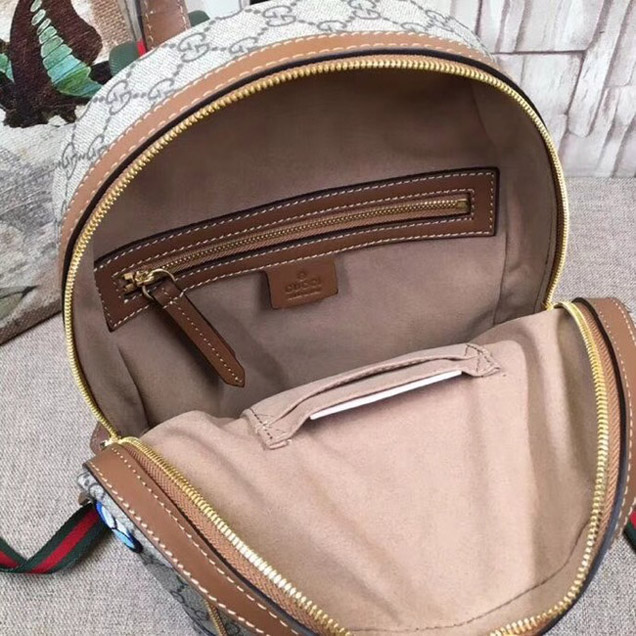 Gucci GG Supreme bees backpack 427042