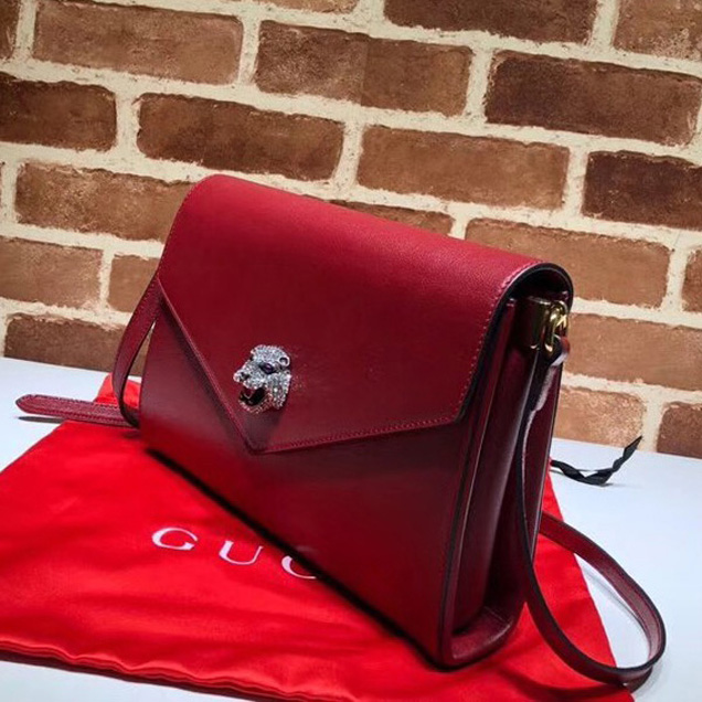 Gucci Medium shoulder bag 527857 red