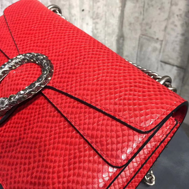 Gucci Dionysus Small Shoulder Bag Red