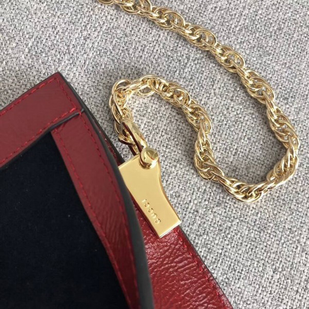 Gucci Ophidia Small Shoulder Bag in Suede and Patent Leather 503877 Black 2018 Collection