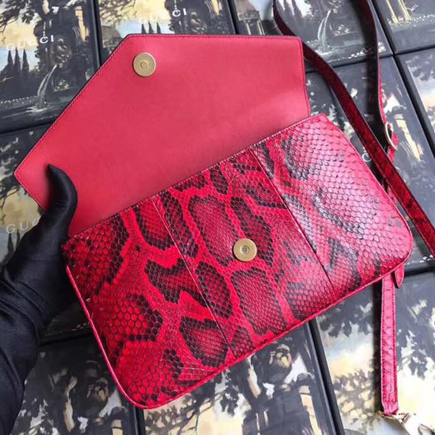 Gucci Medium double shoulder bag 524822 orange