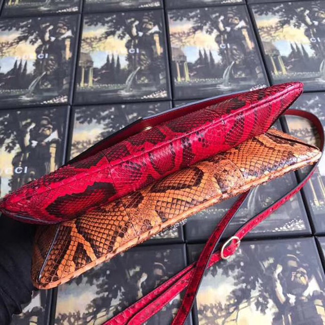 Gucci Medium double shoulder bag 524822 orange
