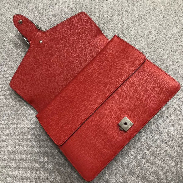 Gucci Dionysus Leather Medium Shoulder Bag 403348 Red 2018 Collection