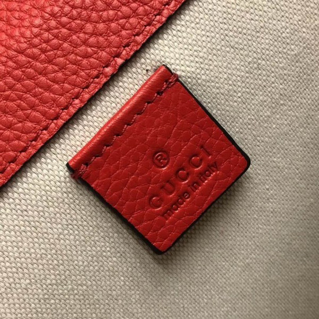 Gucci Dionysus Leather Medium Shoulder Bag 403348 Red 2018 Collection