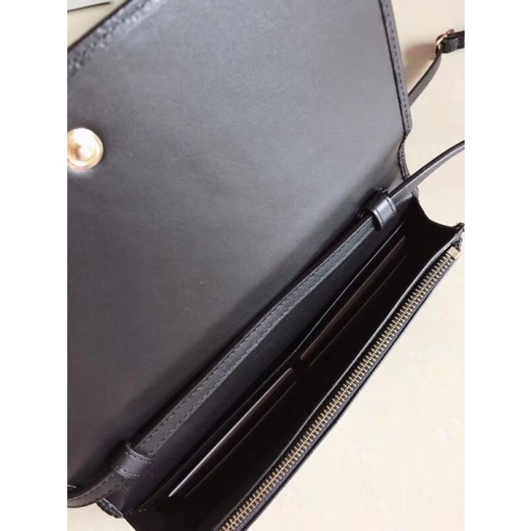 Gucci GG Signature Crossbody Bag 466507 Black 2018