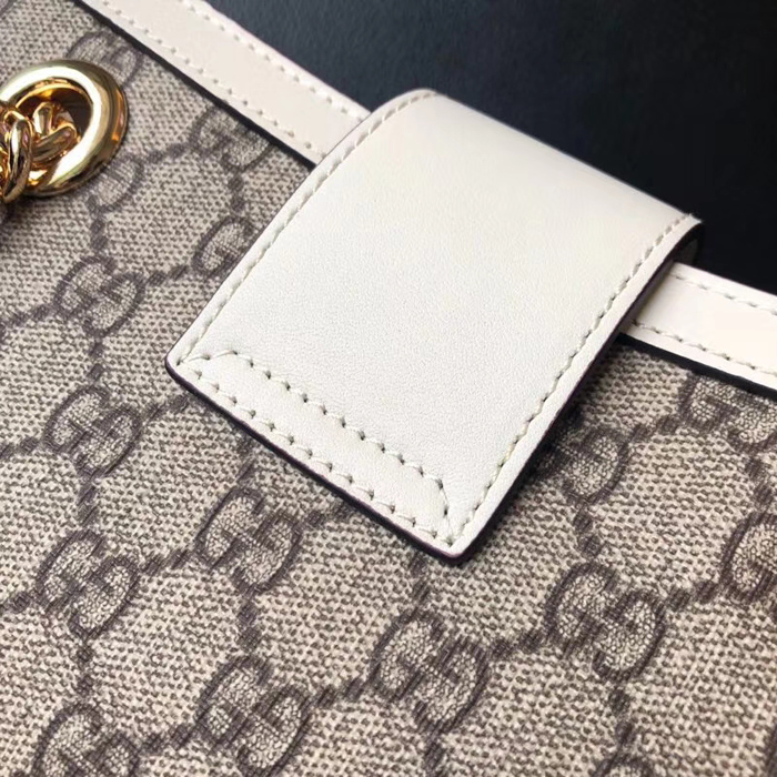 Gucci Padlock GG Small Shoulder Bag 479197 White