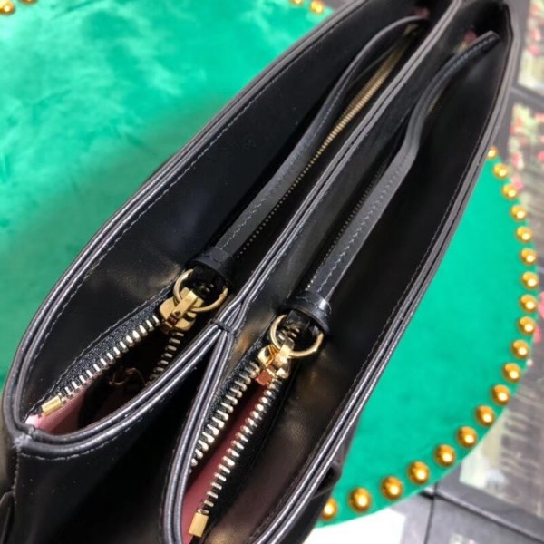 Gucci Arli Large Top Handle Bag 550130 Black 2018