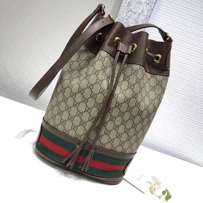 Gucci GG canvas Shoulder Bag 540457 brown