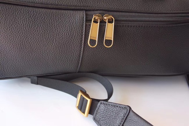 Gucci Print leather backpack 547834 black 