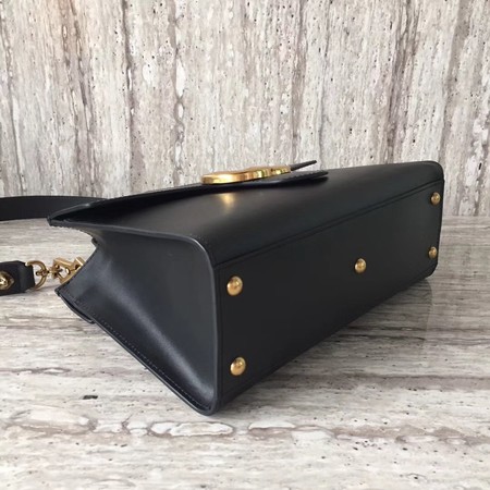 Gucci GG Marmont Small Top Handle Bag 476472 Black 