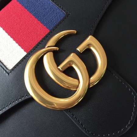 Gucci GG Marmont Small Top Handle Bag 476472 Black 