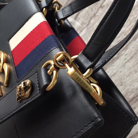 Gucci GG Marmont Small Top Handle Bag 476472 Black 