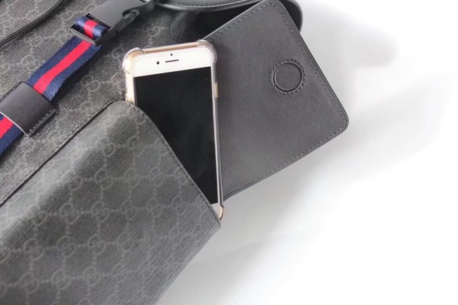 Gucci Soft GG Supreme backpack 495563 black 