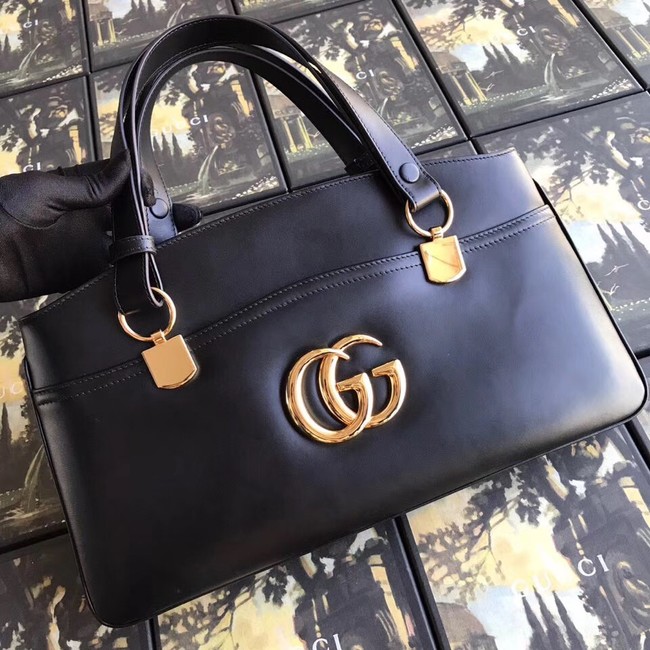 Gucci Arli large top handle bag 550130 black 