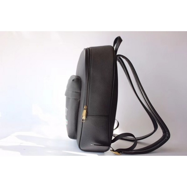 Gucci Print Leather Backpack 547834 Black 2018