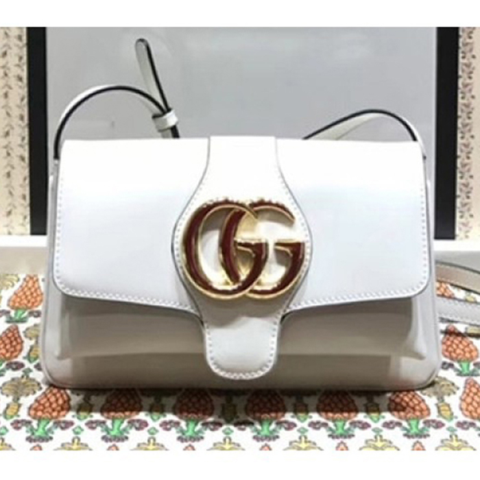 Gucci Arli Small Shoulder Bag 550129 White 2018