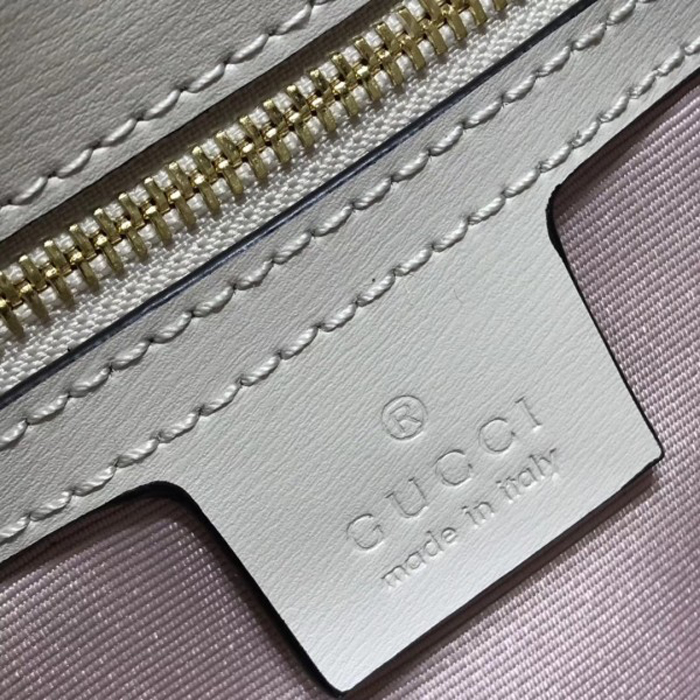 Gucci Arli Small Shoulder Bag 550129 White 2018
