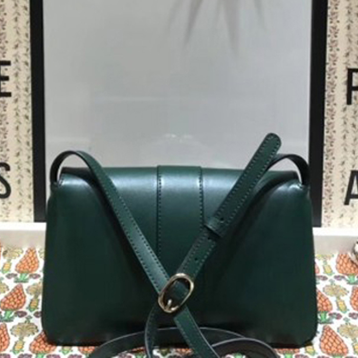 Gucci Arli Small Shoulder Bag 550129 Green 2018