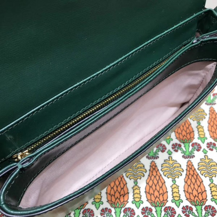 Gucci Arli Small Shoulder Bag 550129 Green 2018